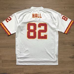 Vintage Kansas City Chiefs Dante Hall Reebok Jersey Men’s XL White
